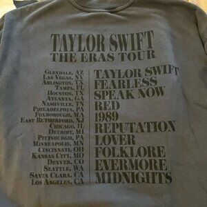 Taylor Swift Eras Tour Crewneck Sweatshirt - Rare Find